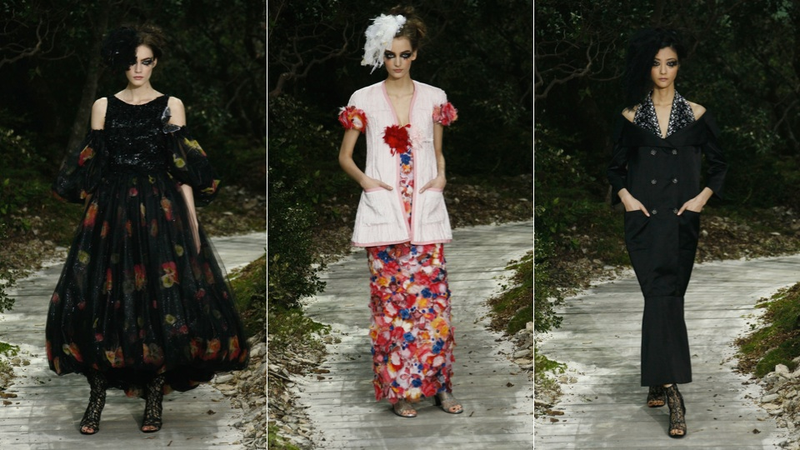 Illustration for article titled Chanel Haute Couture: For the Bedraggled Black Swan Lady Who Lunches in You